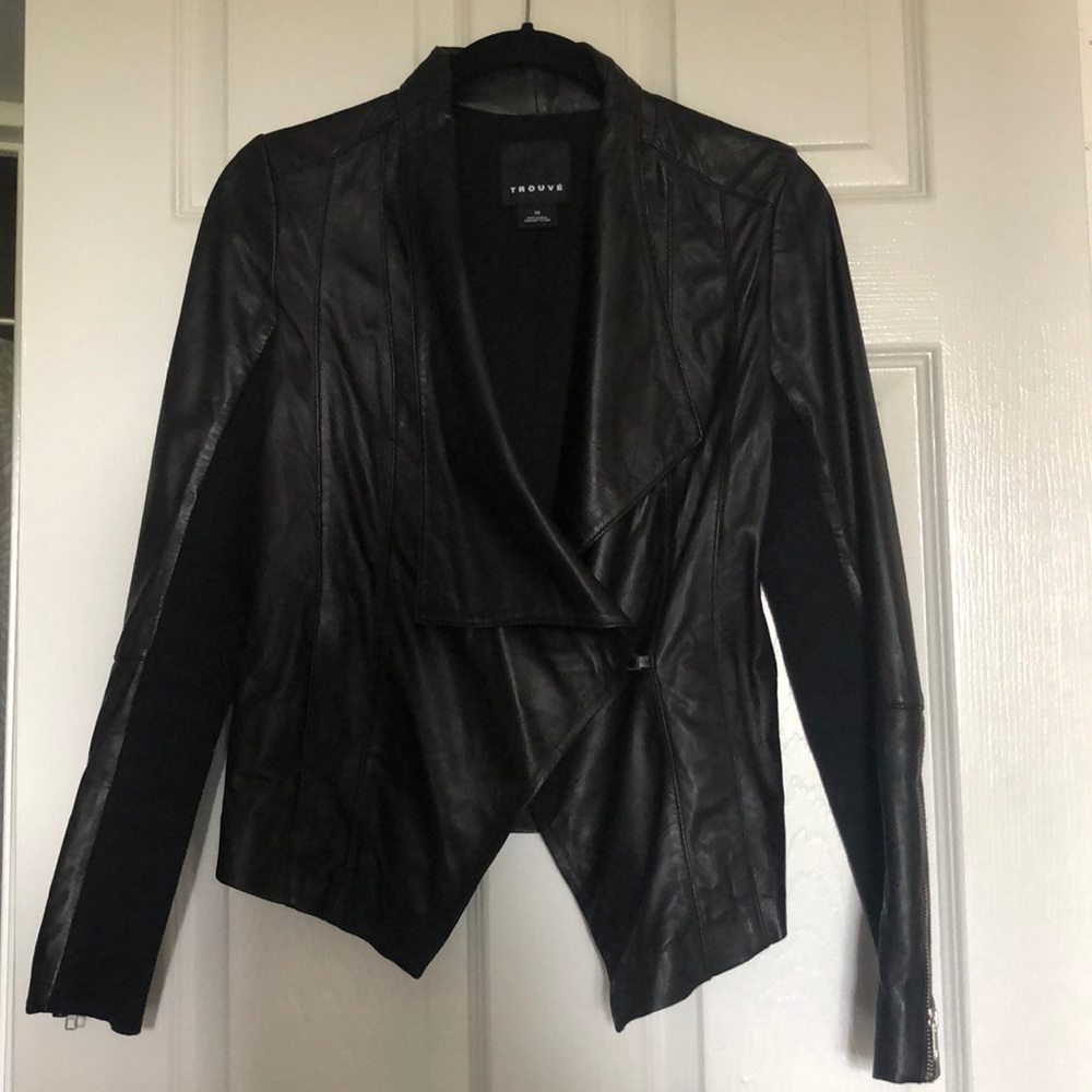 Trouve leather jacket